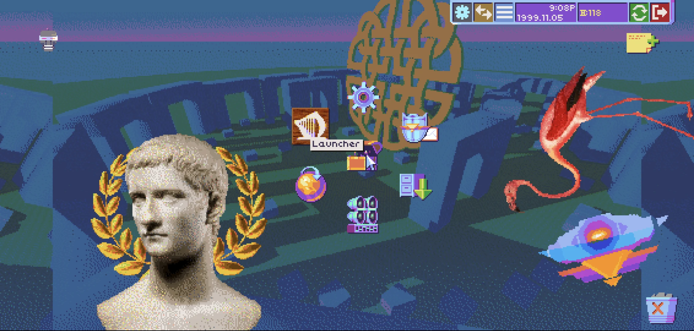 Hypnospace Outlaw screenshot