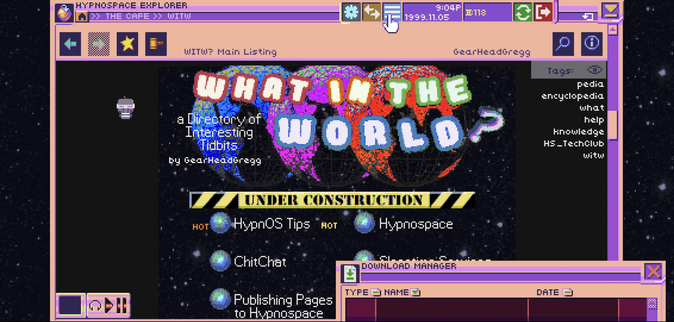 Hypnospace Outlaw screenshot